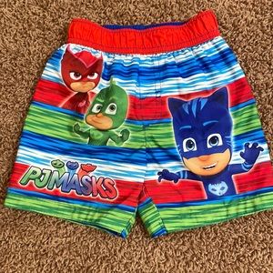 💥💥 3 items for $15. PJ Masks Toddler's Swimming Short
Size 3T